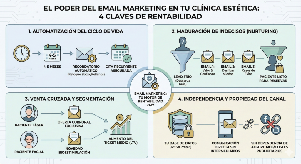 email marketing en clínicas estéticas